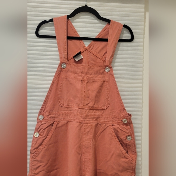 TSD two star dog Romper/ Jumpsuit salmon color, wide legged,1/4 length of pants - Picture 5 of 10